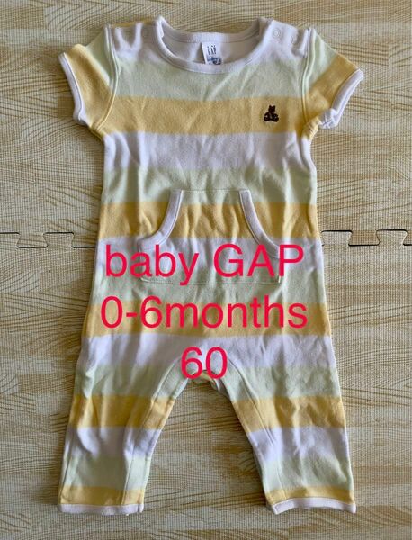 baby GAP 半袖ロンパース　60