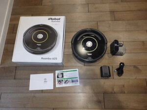 L1124/動作品/iRobot アイロボット Roomba ルンバ 625 ロボット掃除機 2016年製 中古品