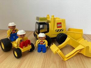 LEGO レゴ　デュプロ レトロな工事車両