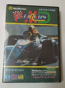 メガドライブソフトF1　CIRCUS　MD　エフワンサーカス