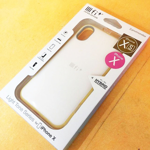 ★外箱痛みアリ★訳あり価格★ 送料無料:: IFT15YE イエロー iPhone XS／iPhone X 共通 イーフィット スマホケース 