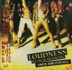 B00176577/LD/LOUDNESS (ラウドネス・山田雅樹)「Black Widow ～Once And For All～ (1992年・WPLL-8115・ハードロック・ヘヴィメタル)」
