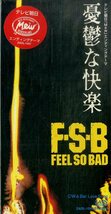 E00006301/3インチCD/FEEL SO BAD (川島だりあ)「憂鬱な快楽 / 6 Bar Love Song (1995年・ZADL-1041・ハードロック)」_画像1