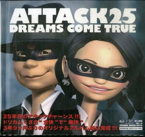 D00155858/CD/DREAMS COME TRUE (ドリームズ・カム・トゥルー・吉田美和)「Attack 25 (2014年・UMCK-9725)」