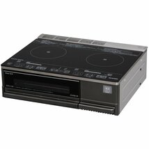 新品☆アイリス 2口 IHクッキングヒーター 200V 据置型　送料無料4_画像1