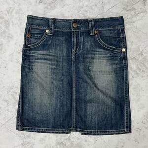 LEVI'S リーバイス　デニムスカート ジーンズ　スリット　サイズM