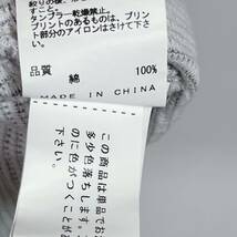 Calvin Klein Jeansカルバンクライン 半袖Tシャツ　ボーダー柄　文字ロゴプリント　リップル生地　サイズXL_画像6