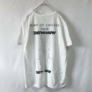 BUMP OF CHICKEN 20017-20018 PATHFINDER 半袖Tシャツ ツアーTシャツ ロゴプリント サイズMの画像2