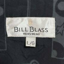 BILL BLASS オープンカラー アロハシャツ ハワイアンシャツ カクテル　アトミック柄　サイズＬ_画像6