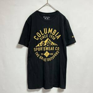 Columbiaコロンビア　半袖Tシャツ　ビッグプリント　サイズS