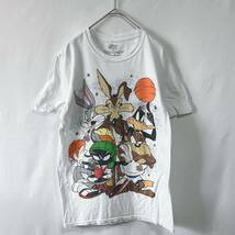 スペース・ジャム　Space Jam 半袖Tシャツ　キャラクタービッグプリント　ロゴバックプリント　サイズS_画像1