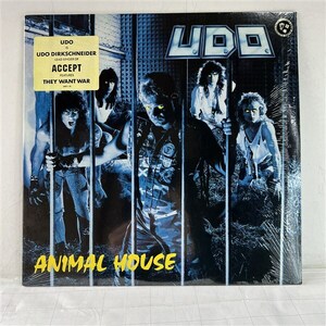 LPレコード U.D.O. Animal House ACCEPTアクセプト1987年1stアルバム 80年代パワーメタル 米盤