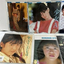 シングルEPレコード11枚80年代アイドル中森明菜 斉藤由貴 菊池桃子 渡辺典子ビーバップ 堀ちえみ 薬師丸ひろ子Japanesops 定形外送料無料_画像2