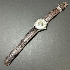 101104-01 オリス ORIS ポインターデイト 17石 手巻き HW 動作 3027285B 革 レザーベルト ステンレス メンズ腕時計 １円～の画像2