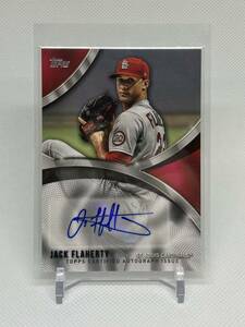 84枚限定 初年度版 日本限定 ジャック フラハーティ サイン 直筆 2021 Topps Baseball Japan MLB Jack Flaherty カージナルス Cardinals