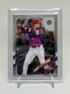 初年度版 鈴木 誠也 2021 Topps Chrome NPB Baseball カープ カブス Seiya Suzuki Cubs