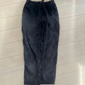 90's made in USA GRAMICCI black 墨黒 コーデュロイ Ssize テーパーパンツ の画像6