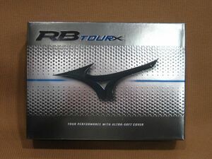 M1-656●即決 送料無料 未使用品 箱難あり MIZUNO ミズノ RB ツアーX ゴルフボール 1ダース