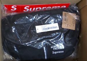 送料無料 国内正規 新品 Supreme The North Face Split Waist Bag Black / シュプリーム ノースフェイス ウエスト バッグ ブラック 黒