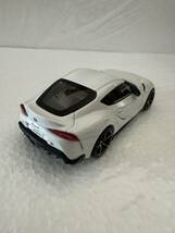 1/30 トヨタ 新型スープラ GRスープラ　Supra 非売品 カラーサンプル ミニカー ホワイトメタリック_画像2