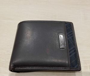 BURBERRY BLACK LABEL ２つ折り財布 チェック柄