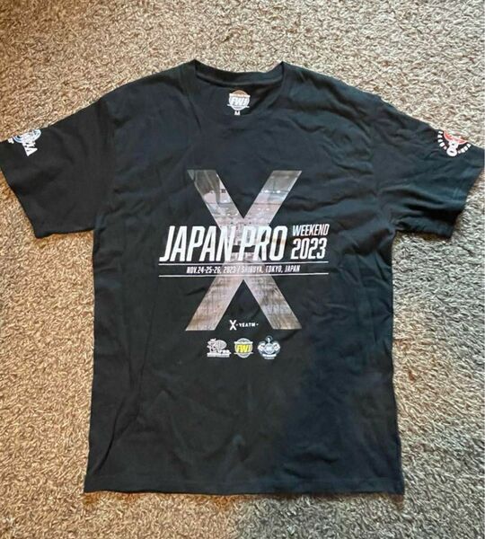 VEATM ビートム　半袖　 オリンピア　FWJ JAPAN PRO Tシャツ Lサイズ　フィジーク ボディビル　ジム　新品