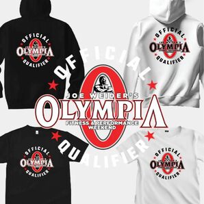 OLYMPIA AMATEUR オフィシャルグッズ　スウェットパーカー　tシャツ オリンピア　ジムウェア　トレーニングウェア筋トレ