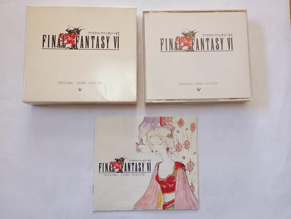 ファイナルファンタジー6 サウンドトラック CD 3枚組 FINAL FANTASY Ⅵ　