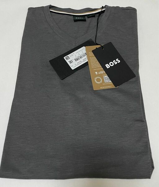 HUGO BOSS 新品未使用　メンズ　ビジネス　　　　ベーシック　tシャツ M (定価¥18,700)