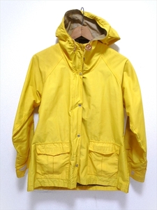 80’ｓ ビンテージ Bristlecone Mountaineering マウンテンパーカ 黄色 60％コットン 40％ナイロン USA製 Lサイズ ジャケット 古着
