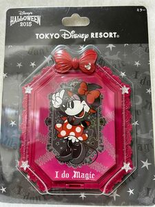 訳あり　ディズニー　ハロウィン2015 ミニー　鏡　ミラー　I do Magic