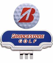 ブリヂストンゴルフ キャップマーカー GAG503 BRIDGESTONE GOLF　ブルー_画像1