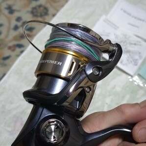 1円スタート シマノ SHIMANO リール 16ツインパワーSW6000H（中古）替えスプール（新品） ラインPE4号X8より（中古）ヒラマサ 真鯛釣りの画像8