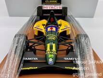 Tecnomodel 1/18 ロータス 107 #11 M.ハッキネン フランスGP 1992 限定140pcs TM18-227B Lotus Ford 107 テクノモデル_画像4