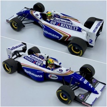 Minichamps 1/18 ウィリアムズ FW16 #2 A.セナ Rothmansデカール加工品 ミニチャンプス サンマリノGP 1994 AYRTON SENNA パッケージ_画像6