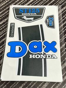 ★ ＧＷ前限定値下げ！★DAX125 ST125 ダックス125 ★デカール ステッカー★タイ カスタムステッカーセット★ブルー 青★BYKEBUZZcustom★