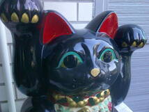 〇大きな黒招き猫_画像5