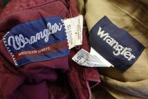 LSH-WST8 ラングラー Wrangler 長袖 プレーンウエスタンシャツ スナップボタン￥1～ビンテージUS古着卸セット業者まとめ売り_画像2