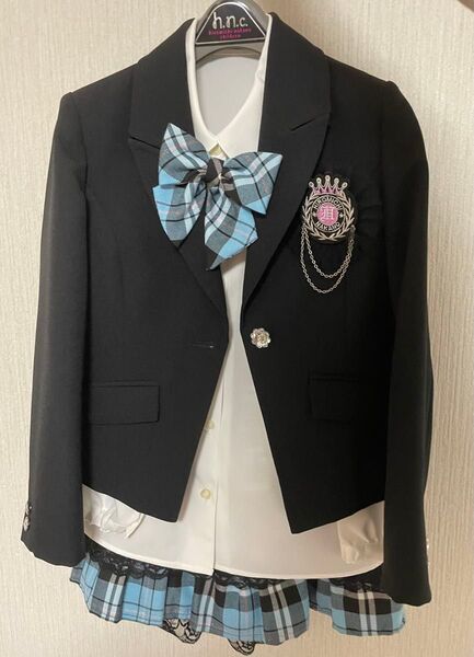 h.n.c ヒロミチナカノチルドレン 入学式 スーツ 130 セットアップ 女の子