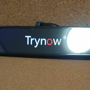 ★Trynow ミラー型ドライブレコーダー ドラレコ バックミラー シガー電源付