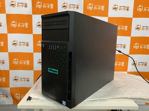 【ハード王】1円～/HP ProLiant ML30 Gen9/Xeon E3-1220 v6/8GB/ストレージ無/9637-G4