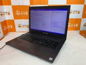 【ハード王】1円～/iiyama STYLE-17FH053-i7-HNFS/Corei7-7700HQ/8GB/ストレージ無/7325-B22