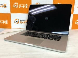 【ハード王】1円～/Apple MacBookPro A1398 EMC2512/Corei7-3720QM/16GB/ストレージ無/8466-B32