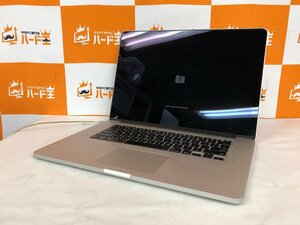 【ハード王】1円～/Apple MacBookPro A1398 EMC2745/Corei7-4850HQ/16GB/ストレージ無/8865-B21