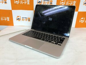 【ハード王】1円～/Apple MacBookPro A1502 EMC2835/Corei5-5257U/8GB/ストレージ無/7480-D13