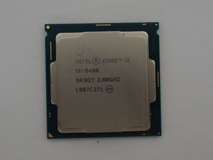 【ハード王】中古CPU/Corei5-8400 SR3QT 2.80GHz/7939-C