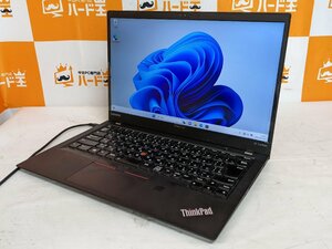 【ハード王】1円～/Lenovo ThinkPad X1Carbon 20HRCTO1WW/Corei7-7500U/16GB/SSD256GB/9750-D32