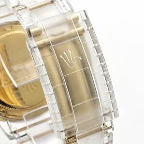 【激安】リラックス 王冠ロゴ D26 腕時計 クロノ イエローゴールド 上品で大人っぽさを感じて頂ける御時計 白文字盤 世田谷ベースの画像6