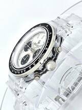 【1円】RELAX リラックス 王冠ロゴ D4 ヴィンテージ腕時計 クロノ 世界的にも注目されているモデル シルバー文字盤 世田谷ベース_画像5