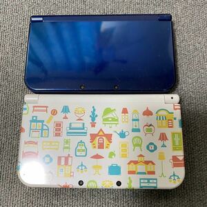 New 3DSLL どうぶつの森　メタリックブルー